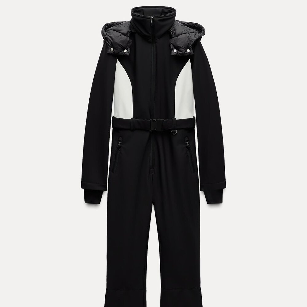 ZARA SKI COLLECTION RECCO TECH WATER RESISTANT &WIND PROTECTION JUMPSUIT NWT OBO